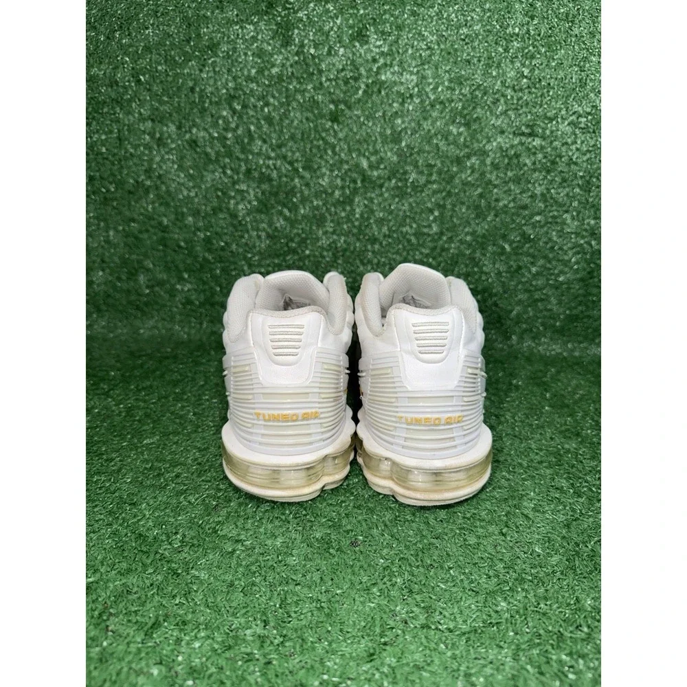 Nike Air Max Plus III‎ White Tuned Running Shoes Comfort Sneakers Mens Size 9